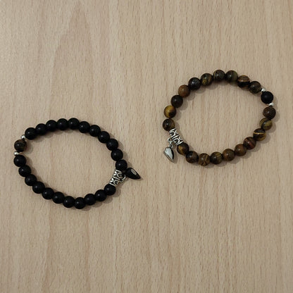 Bracciale magnetico per coppie